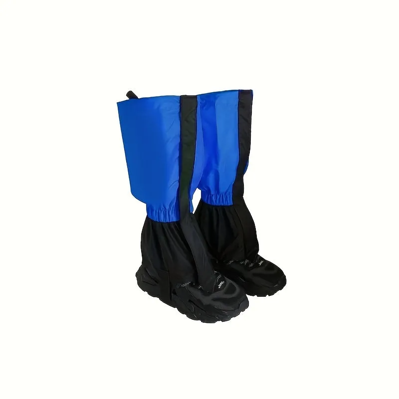 2pcs Waterproof Leg Gaiters For Hiking, Hunting And Walking - Breathable Mountain Climbing Shoe Gaiters For Men And Women - Protect Your Legs From Water & Snow
