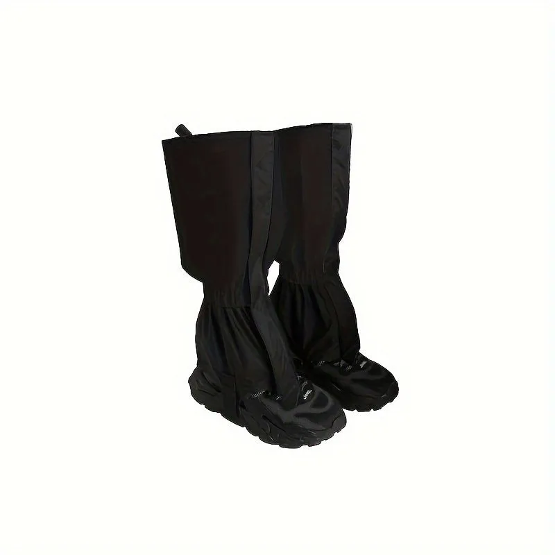 2pcs Waterproof Leg Gaiters For Hiking, Hunting And Walking - Breathable Mountain Climbing Shoe Gaiters For Men And Women - Protect Your Legs From Water & Snow