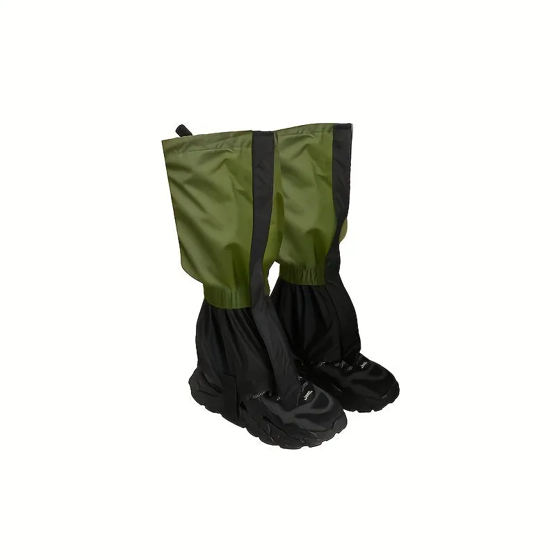 2pcs Waterproof Leg Gaiters For Hiking, Hunting And Walking - Breathable Mountain Climbing Shoe Gaiters For Men And Women - Protect Your Legs From Water & Snow