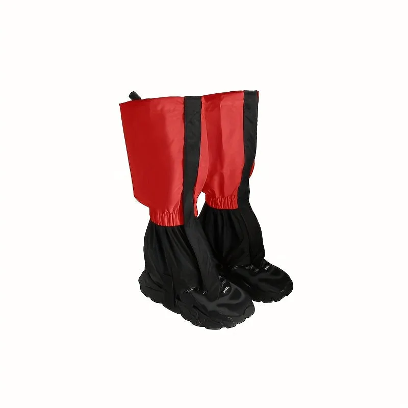 2pcs Waterproof Leg Gaiters For Hiking, Hunting And Walking - Breathable Mountain Climbing Shoe Gaiters For Men And Women - Protect Your Legs From Water & Snow