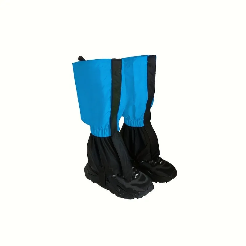 2pcs Waterproof Leg Gaiters For Hiking, Hunting And Walking - Breathable Mountain Climbing Shoe Gaiters For Men And Women - Protect Your Legs From Water & Snow