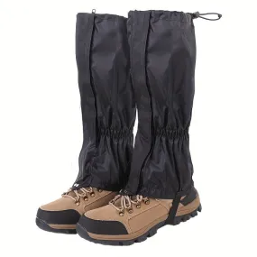 2pcs Waterproof Leg Gaiters For Hiking, Hunting And Walking - Breathable Mountain Climbing Shoe Gaiters For Men And Women - Protect Your Legs From Water & Snow