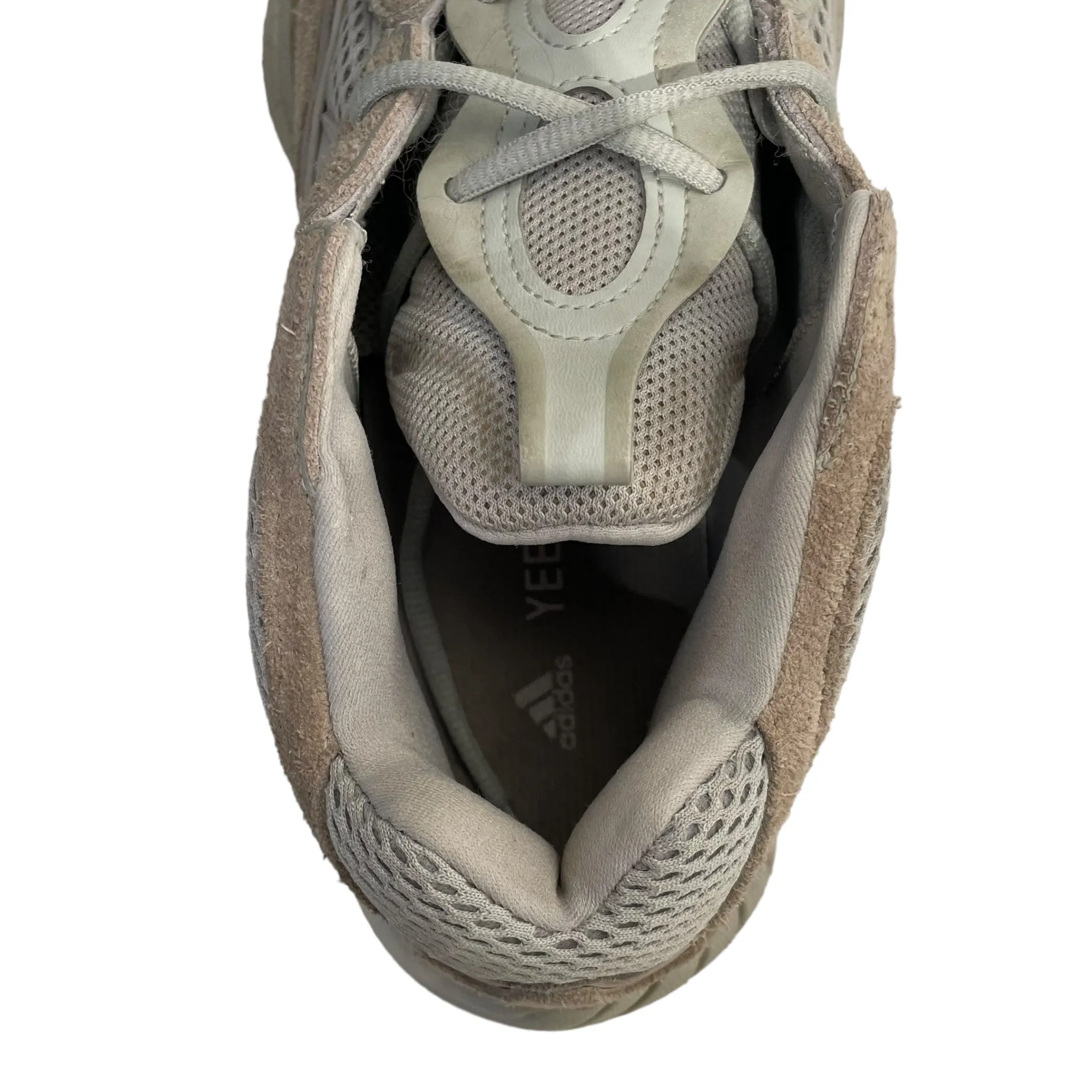 adidas/YEEZY/Low-Sneakers/US 12/Suede/GRY/500 SALT