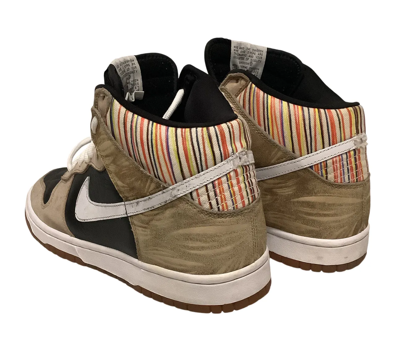AIR JORDAN/Hi-Sneakers/US 9.5/Stripe/BEG/paul ulrich prem