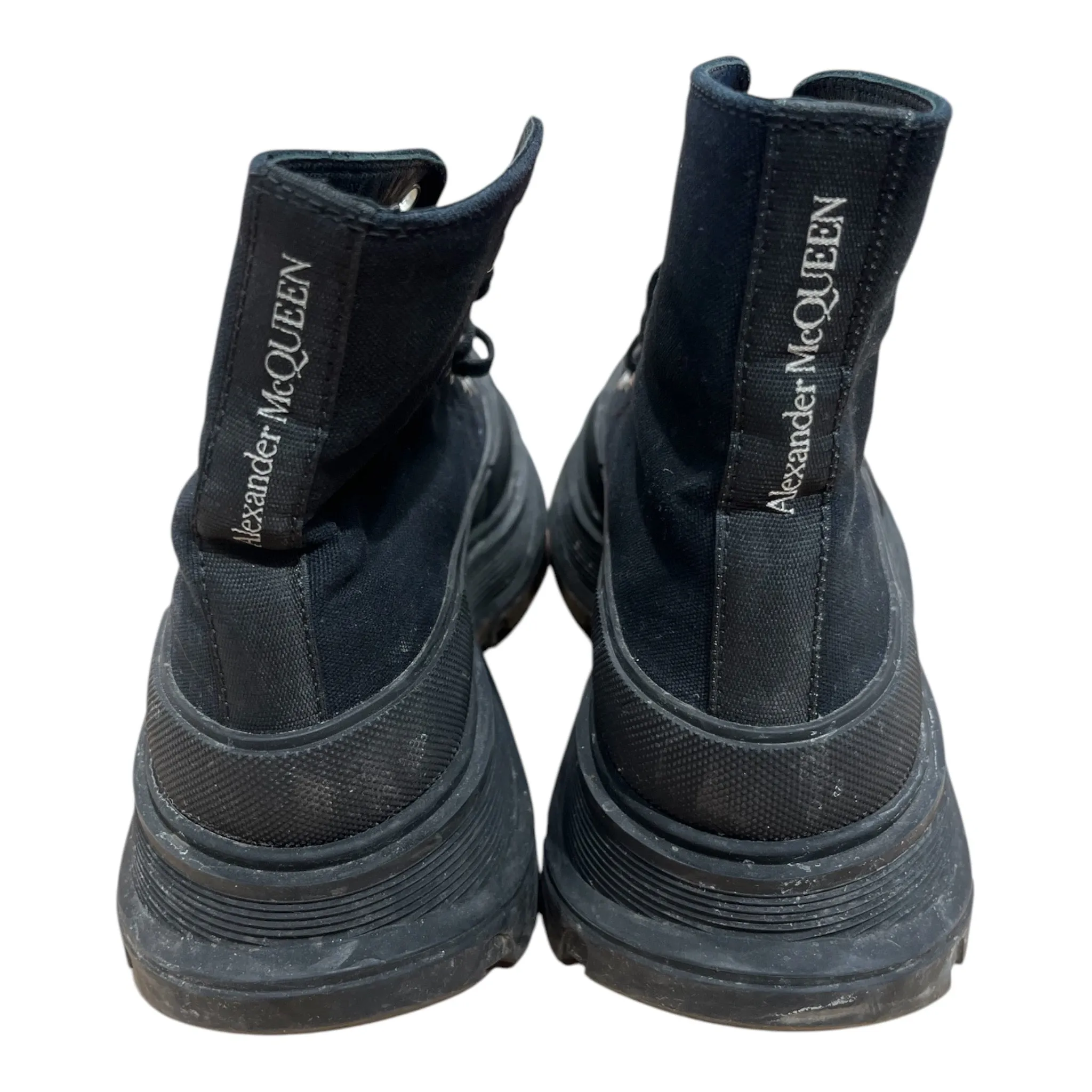 Alexander McQueen/Hi-Sneakers/EU 39/Cotton/BLK/