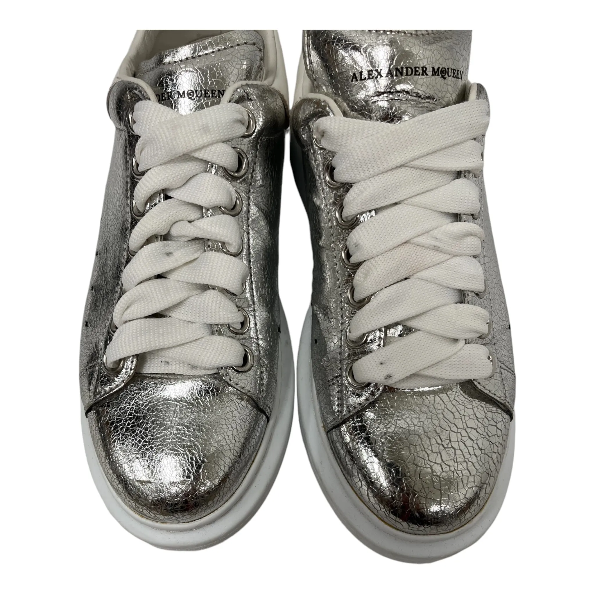 Alexander McQueen/Low-Sneakers/EU 38/SLV/