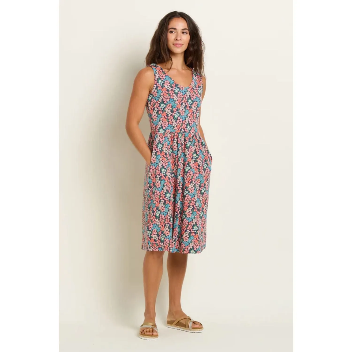 Brakeburn 12 Floral Millie Sleeveless Dress