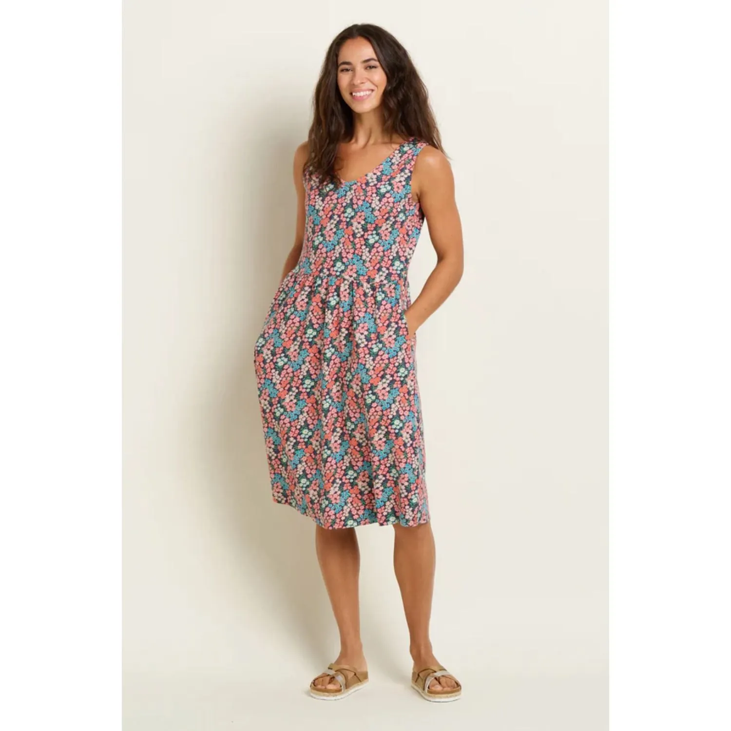 Brakeburn 12 Floral Millie Sleeveless Dress