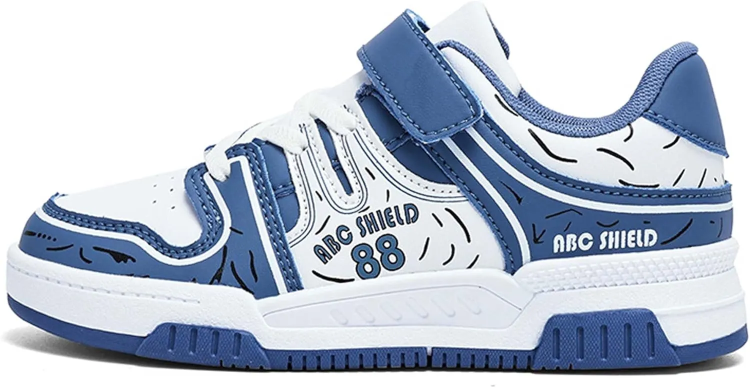 Children's Skateboarding Sneakers Boys Girls Fashion Sneakers Children's Casual Skateboarding Walking Shoes Street Personalized Skateboarding Shoes