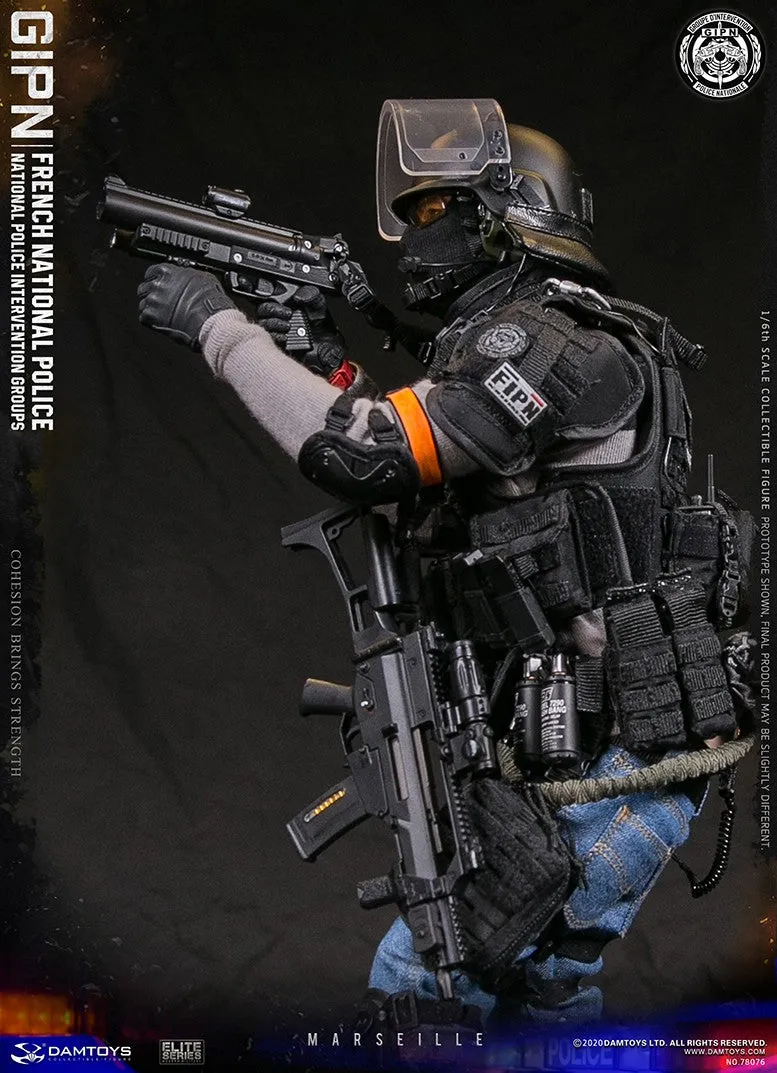 DAMTOYS French National Police Intervention Groups GIPN in Marseille 1/6