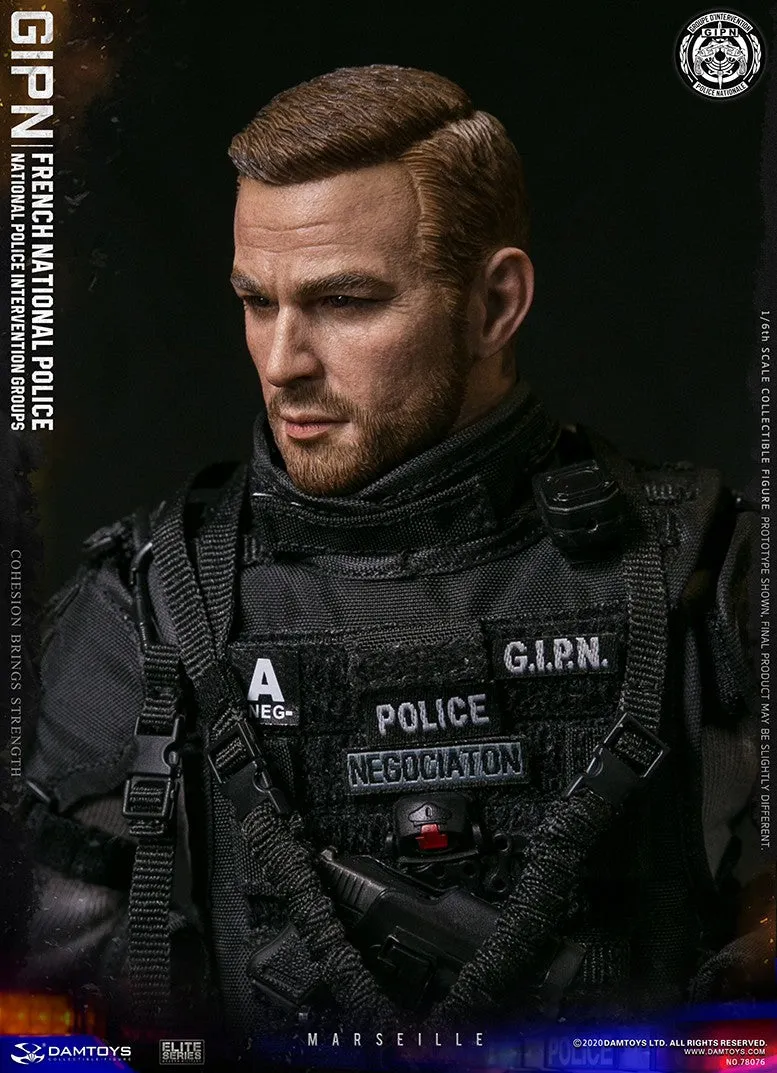 DAMTOYS French National Police Intervention Groups GIPN in Marseille 1/6