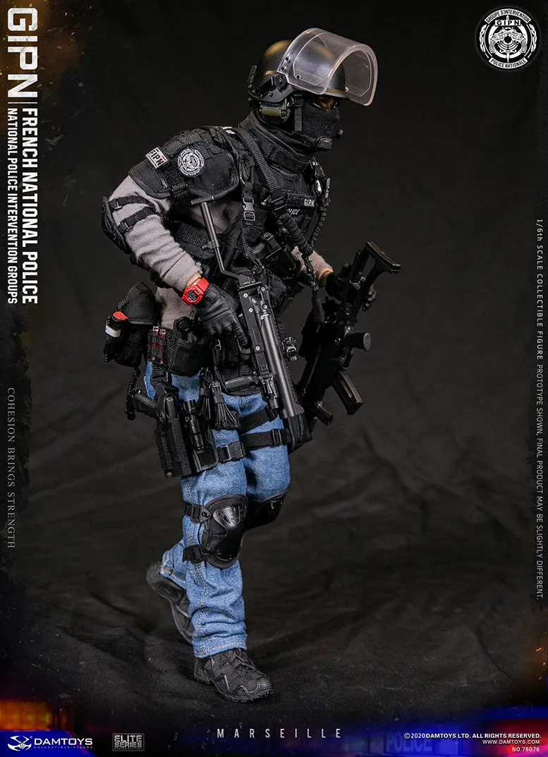 DAMTOYS French National Police Intervention Groups GIPN in Marseille 1/6