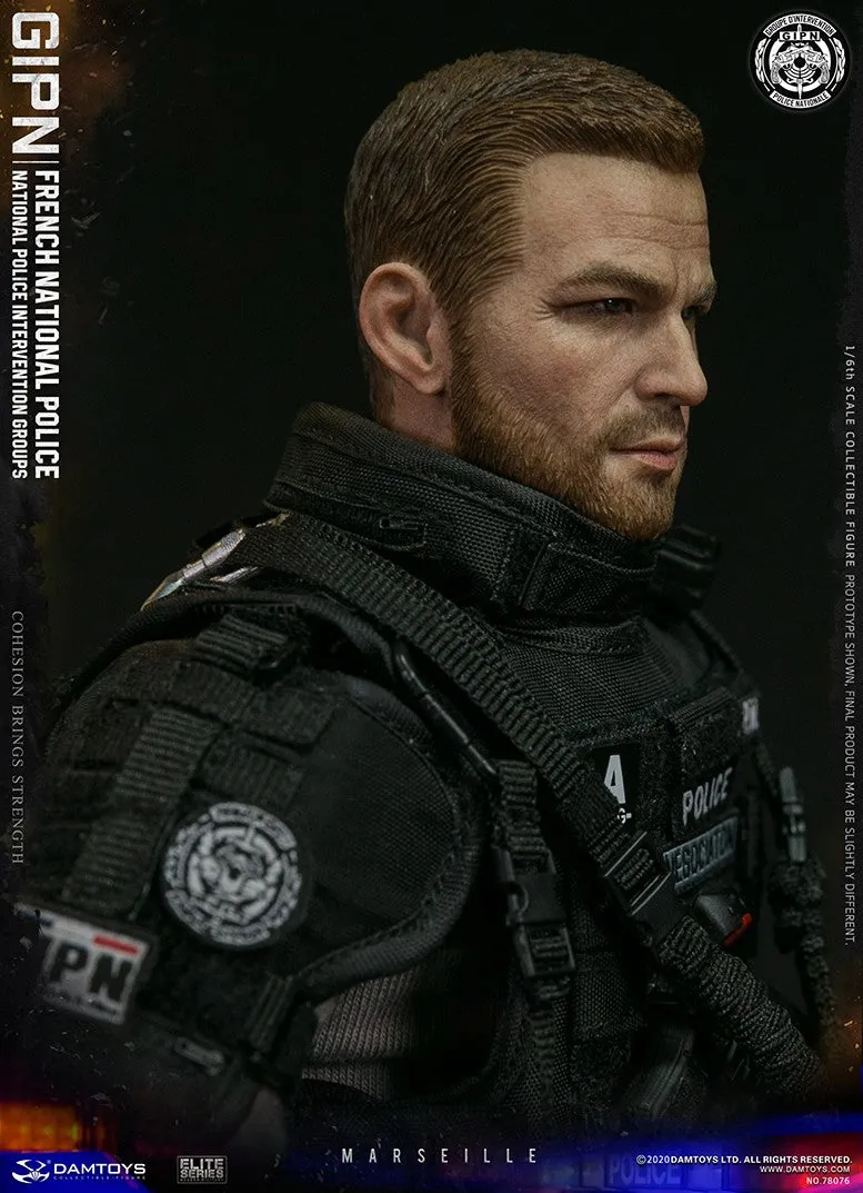 DAMTOYS French National Police Intervention Groups GIPN in Marseille 1/6