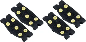 Didiseaon Gripping for Boots Snow Anti-Slip Crampon Shoe Covers Ice Cleats Lightweight Compact