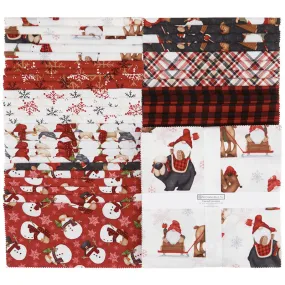 Flannel Gnomies 10" Squares
