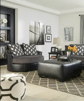 Kumasi Chair & Ottoman Set