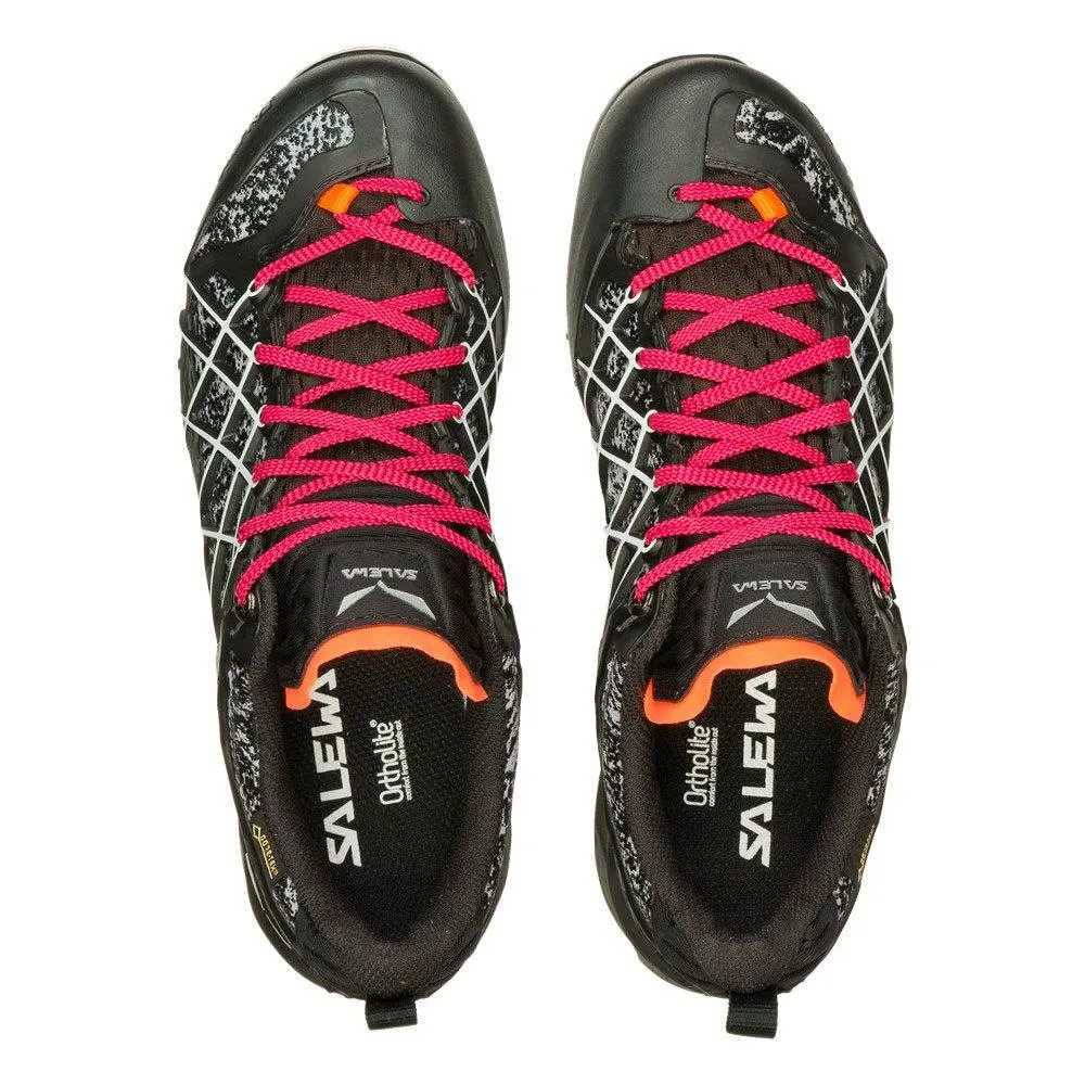 SALEWA Ws Wildfire Goretex | EXA-SHELL | Gore-Tex | Ortholite Footbed |  Black / White