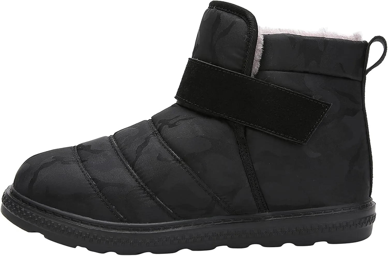Winter Shoes for Women 2024 Waterproof Insulated Fur Boots Work Lace to Toe Boots Warm Outdoor Boots Womens Winter Shoes