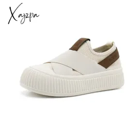 Xajzpa - 2023 Spring Summer New Designer Women Shoes Fashion Casual Breathable Fisherman Shoes Ladies Light Women's Vulcanize Shoes